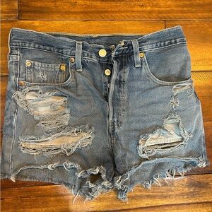 Levi 501s Levi Jean shorts